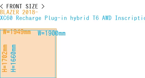 #BLAZER 2018- + XC60 Recharge Plug-in hybrid T6 AWD Inscription 2022-